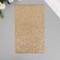 Liszt for creativity claims. Kozh "Large sparkles" of a light gold sheet 33x20 cm thick 0.84 mm