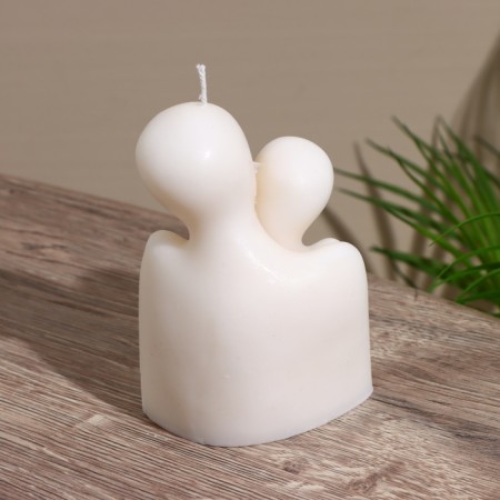 Candle "pair" 7.5x5x11 cm, paraffin-2