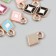 Decor for creativity plastic for metal "Rombs Bright" mix set 10 pcs 0.2x1.2x1.8 cm