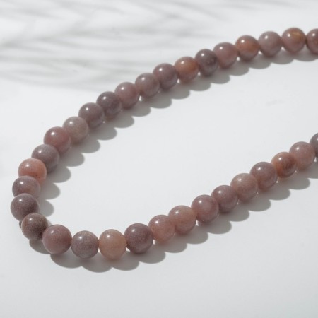 Beads on threads Shar No. 6 “Jasper”, 40 cm