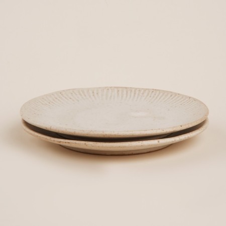 A set of ceramic sl home "vento", d = 28 cm, beige color-2