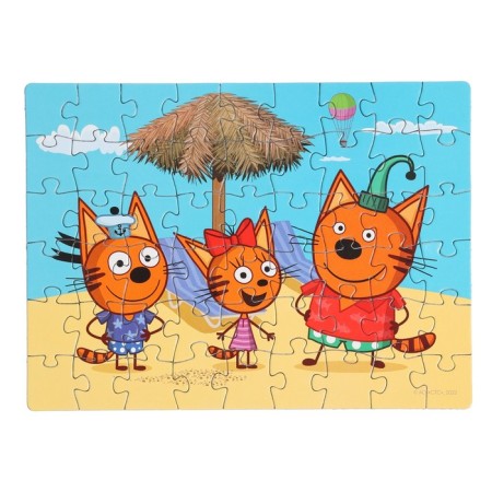 Puzzle "Three Cats", 54 elements-20
