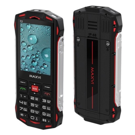 Cell phone Maxvi R3 Red IP68-2
