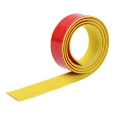 Anti -slip plate on the steps is a straight line 100 cm/3 cm, yellow