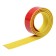 Anti -slip plate on the steps is a straight line 100 cm/3 cm, yellow