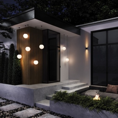 Outdoor O594PL-01B, 1x30W, 30x30x150 cm, E27, white color-7