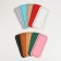 The basis for knitted products to the leatherette "rectangular" mix 8x18 cm