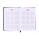 Dated diary 2025, A5, 176 sheets, Hong Kong, solid cover, pancake embossing, with liesse, block 80 g/m2, blue