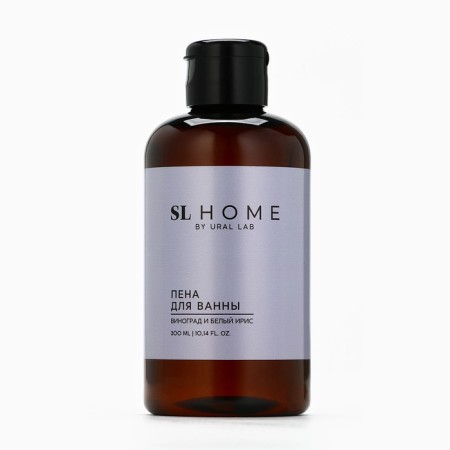 Bath foam Ural Lab, 300 ml, grape and white iris-1