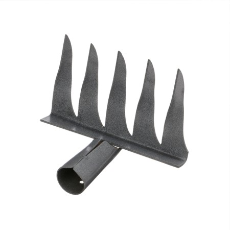 Robes are straight, twisted tooth, 5-6 teeth, metal, tuleyka 28 mm, without cuttings, mix-1