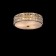 Portal chandelier 3x60W E14 gold 31x31x12 cm