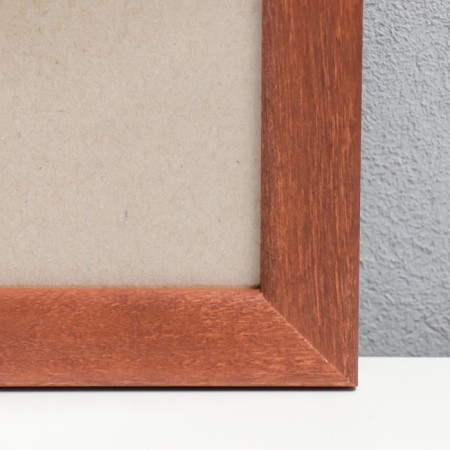 Photo frame pine c24 brown 60x80 cm (plastic screen)-1