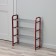 Shoe -shoe Dolyana, 4 tiers, 50 × 19 × 59 cm, red color