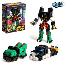 Autobot robot, assembled from 2 cars