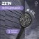 Shower watering can Zein Z3529, D = 105 mm, black