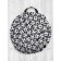 Pillow Siddle "Football Rain", decorative, d = 52 cm