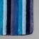 Bathroom mat “stripes”, 43 × 68 cm, blue color