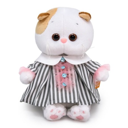 Soft toy "Lee Baby in a striped dress", 20 cm