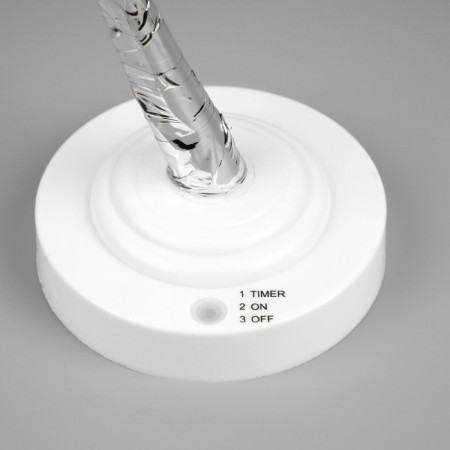 IVO LED bush 45 cm, 108 LED, constant glow, AAX3 batteries (not complete), USB, glow warm white-3