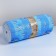 Bathroom rug "shells", width 65 cm, roll 15 m, blue color