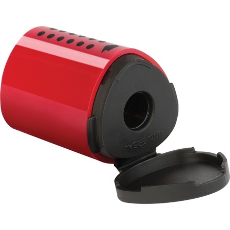 Plastic griller Faber-Castell Grip 2001 mini, 1 hole, container, red-blue-1