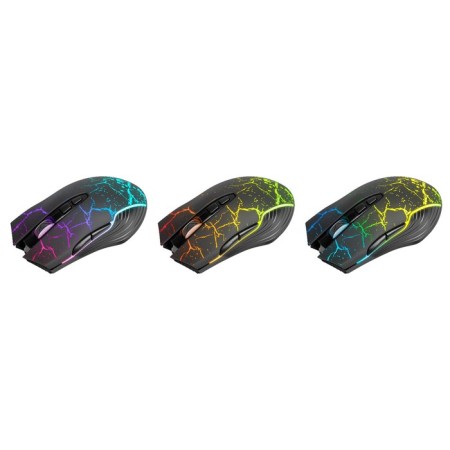 The mouse Defender Commander, game, wireless, optical, backlight, 1600 dpi, USB, black-3