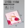 Box for sweets 4 pcs without a window "since March 8", 12.6 x 12.6 x 3.5 cm. Confectionery packaging