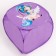 Basket for storage of toe "Magic unicorn", 45 x 45 x 43 cm, purple