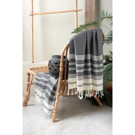 Set of Arya Home Diamond, 480 g, size 38x68 cm, 2 pcs, color gray.