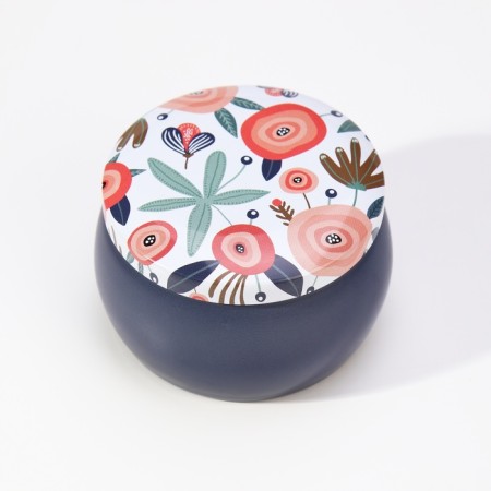 Aromatic candle made of soy wax with dry flowing "Garnish" 4.5x6 cm, 80 g-8