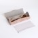 Magnet glass case, length 16 cm, pink color