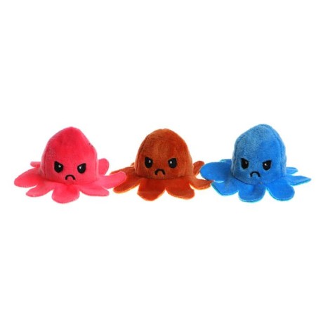 Soft toy-transformer "Osminog-Peresysh", 7 cm, on a key fabric, shifting, mix color-5