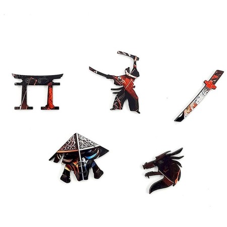 Figure puzzle "Samurai"-2