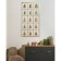 Decor wall metal "bells" 15 bells gold 97x50.5x10 cm