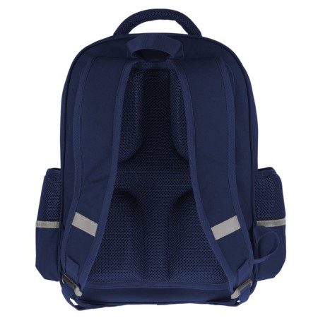 School backpack 40 x 30 x 19 cm, ergonomic back, Bruno visconti 12-002 + pencil case, Deep learning-4