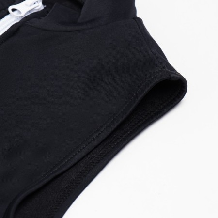 Women's swimsuit Minaku with a zipper, black color, size 46-7