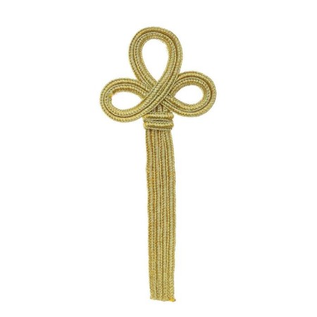 Woven jewelry, length 14 cm, in the set 10 pcs., Color yellow gold