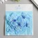 Decor for creativity textile embroidery "Blue butterfly" 4.7x5.5 cm
