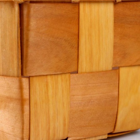 Wicker basket, sequoia, 23.5x13.5x11/28 cm, natural-2