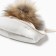 Children's hat with insulation, rr 44-46, milk color