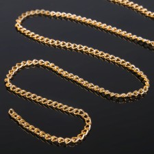 A chain without a carbine L45CM (set of 5pcs) 4.6*3*0.8 mm, SM-1319, color gold