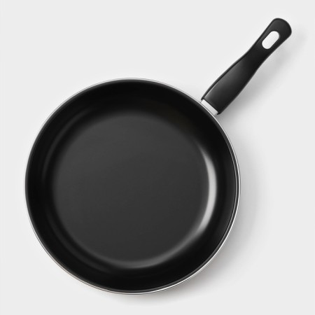 Set of the jacqueline pan, 3 subjects: 20/25/30 × 4 cm, anti -stick coating, black color-11