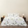 Euro set: blanket, sheet, pillowcase, size 200x220 cm, 230x250 cm, 50x70 cm - 2 pcs
