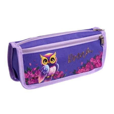 Penal soft, 2 compartments, 80 x 210 x 40 mm, voluminous "owl"-1