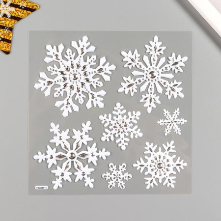 Decorative sticker ROOM Decor "Snow -Otin" 18x18 cm