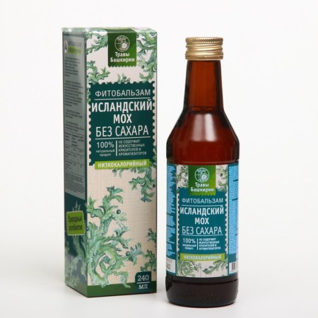 Biologically active additive for food "Phytobals" Icelandic moss 240ml (without sugar)