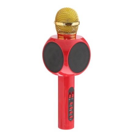 A microphone column for Karaoke WS-1816ch, 2x3 W, 1800 mAh, backlight, red-1