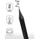 Chernographic pencil (simple) Hb, calligrata, sharpened, plastic, hexagonal, black
