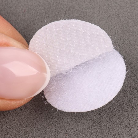 Velcro on a glue basis "Circle", set of 30 pcs., Size 1 pcs: 2 cm-4