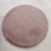 Plush mat Sofi de Marko, size 100x100 cm, color ash rose
